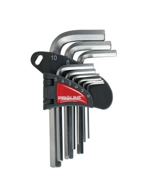 Set imbus ključeva 1,5-10 mm 9/1 CrV 48309 PROLINE