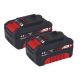 Set 2 baterije aku.18V 2,5 Ah PXC EINHELL
