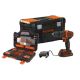 Bušilica udar.aku.18V 1B s pribor.BDCHD18S1KA Black+Decker