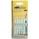 HM Mullner List ub. pile za metal i PVC 75 mm set 5/1