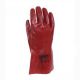 Rukavica PVC crvena 35 cm