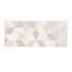 Pločica ker.Ibiza white dc geo 3d 25x60cm I kl GORENJE