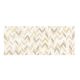 Pločica dek.Larissa ivory DC chevron 25x60 I kl GORENJE