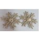 Božićna dekoracija pahulja 2/1 14,5cm