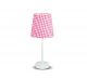 Stolna lampa Paula LT roza E14 160x390