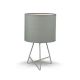 Lampa stolna Homar LT7022 siva E14
