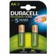 Baterija PUNJIVA AA 2 kom 2500mAh Duracell