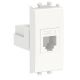 Utičnica RJ11 4pin 1M modularni bijeli EASY