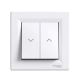 Prekidač 10A za rolete, bijela ASFORA