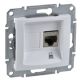 Utičnica 1xRJ45 cat5 UTP bijela SEDNA