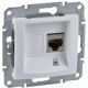 Utičnica 1xRJ45 cat5 STP bijela SEDNA