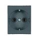 Utičnica 2M antracit MODE