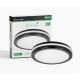 Plafonjera LED 24W 3000K-4000K-6500K IP65 crna Green Tech