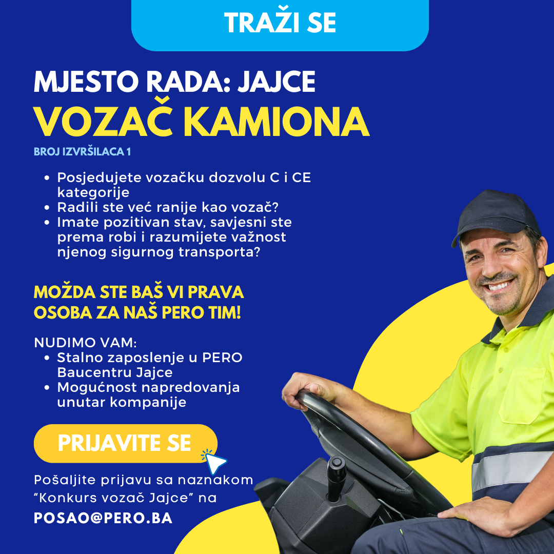 Konkurs za posao - Maglaj