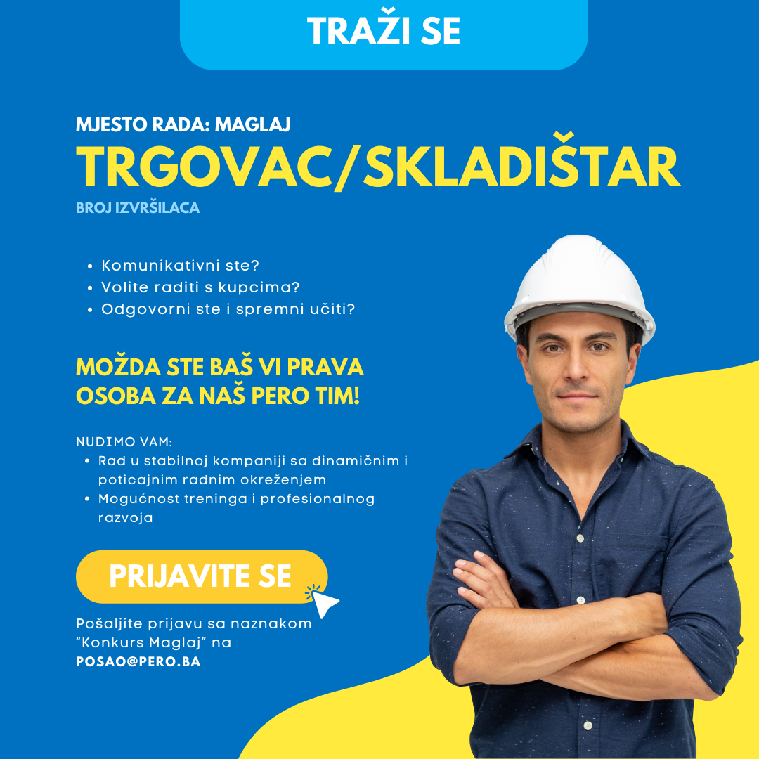 Konkurs za posao - Maglaj