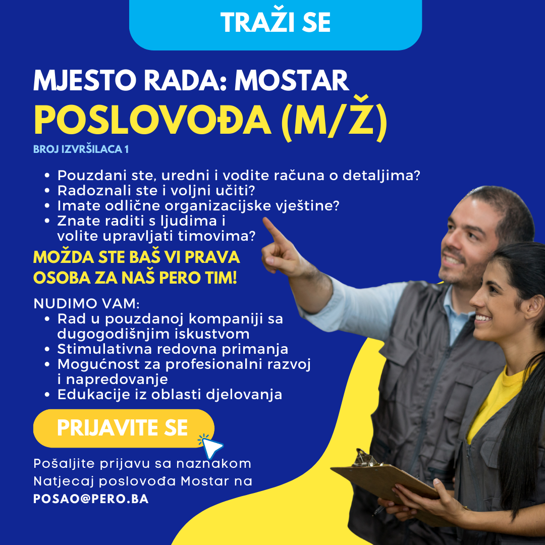 Konkurs za posao - Maglaj